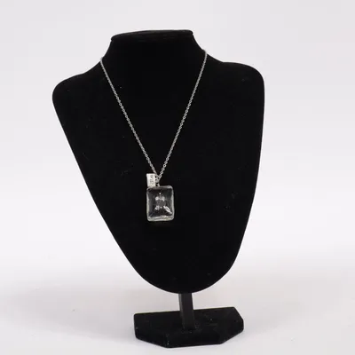 Halsband (Silverfärgad) från Wish Okänd metall