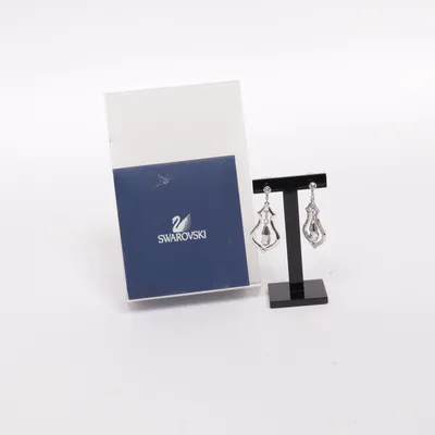 Oorbellen (Blauw, Zilver) van Swarovski Onbekend materiaal