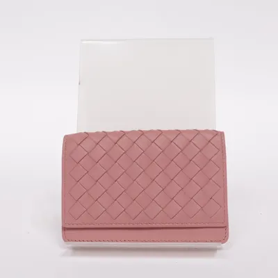 Portefeuille (Rose) de Bottega Veneta