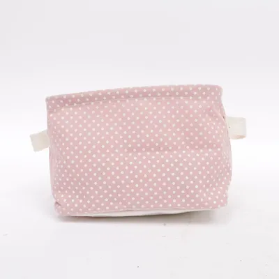 Rietenmand (Roze, Wit) van Depot Katoen, Polyester, Viscose