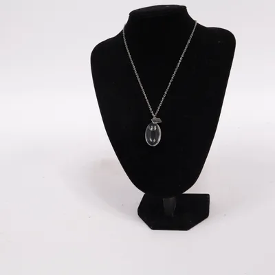 Halsband (Silverfärgad) från Wish Okänd metall