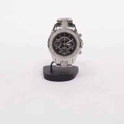 Armbandsur (Silverfärgad, Svart) från Senso di Donna