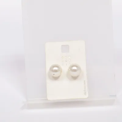 Boucles d'oreilles (Blanc) de SIX Métal inconnu
