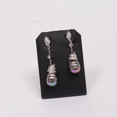 Earrings (Silver) from Majorica Unknown metal