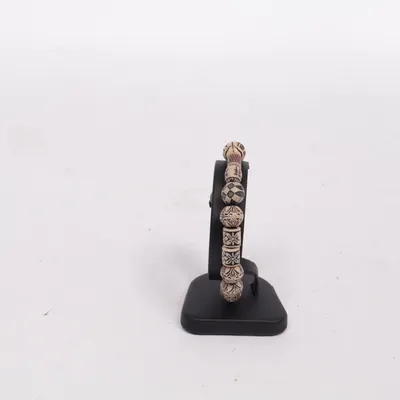 Bracelet (Beige, Brown) Unknown metal