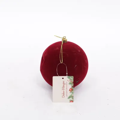 Ornement de Noël (Rouge)