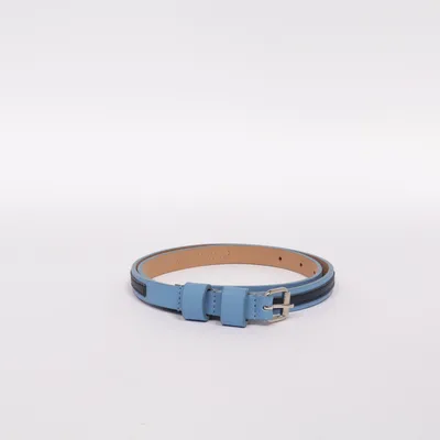 Riem (Blauw) van Lawrence Grey Leer