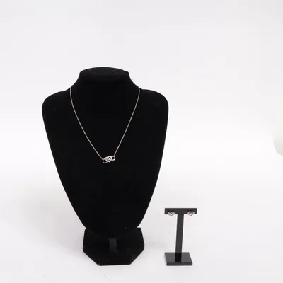 Jewelry set (Silver) from Bijou Brigitte Unknown metal