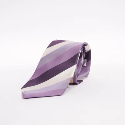 Slips (Lilla, Hvid, Flerfarvet) fra Peter Fitch Silke