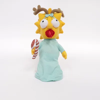 Zacht speeltje (Geel, Blauw, Meerkleurig) van The Simpsons Polyester