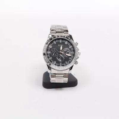 Montre (Argent, Noir) de Soki