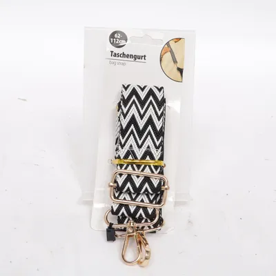 Shoulder strap (Black, White) from JES Collection Polyester