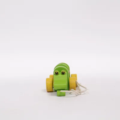Dragleksak (Grön, Gul) från PlanToys