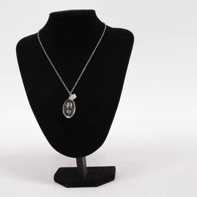 Halsband (Silverfärgad) från Wish Okänd metall