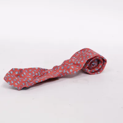 Tie (Red, Blue) from Daniels & Korff Silk