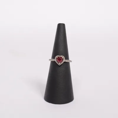 Ring (Zilver, Rood) van Pandora Zilver