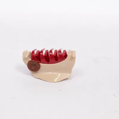 Pince à cheveux (Beige, Rouge)