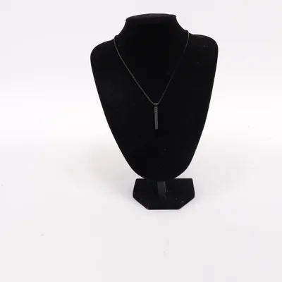 Necklace (Black) Unknown metal