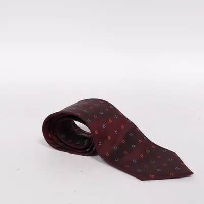 Tie (Red, Multicolored) Silk