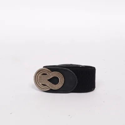Waist belt (Black) from Atmosphere Elastane, Metallic fiber, Polyurethane