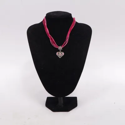 Halskette (Pink) Unbekanntes Metall