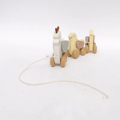 Pull toy (White, Yellow, Multicolored) from Little Dutch