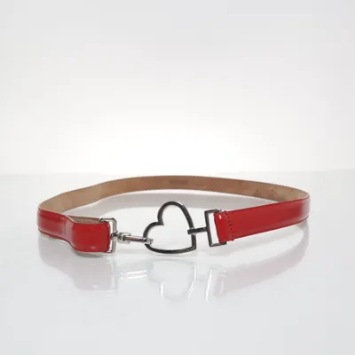 Bälte (Röd) från Moschino Skinn