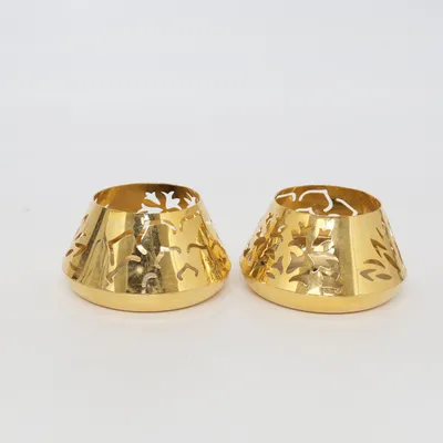 Candle holder (Gold) from Georg Jensen