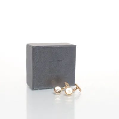 Cufflinks (Gold) from Kuzzoi Silver