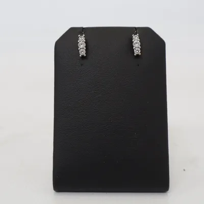 Earrings (Silver, Transparent) from Pandora Silver