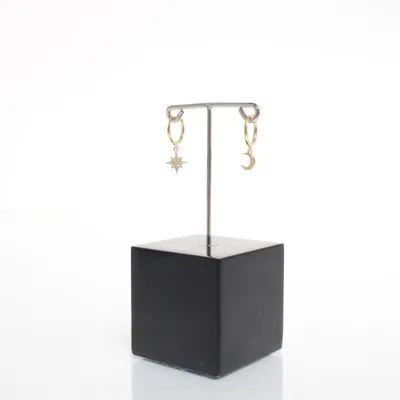 Örhängen (Guldfärgad) Silver