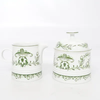 Ensemble de vaisselle (Milchkännchen und Zuckerdos; vintage Friesland Jeverland Reepsholt ) de Melitta