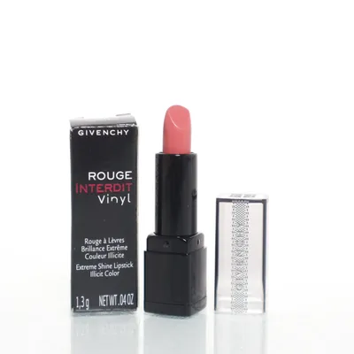 Lippenstift (Rouge Interdit Vinyl 04 Rose Tentateur) van Givenchy