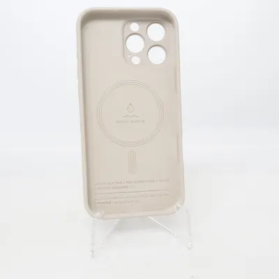 Telefoonhoesje (Silicone Magnetic IPhone Pro Max Stone) van Ringke