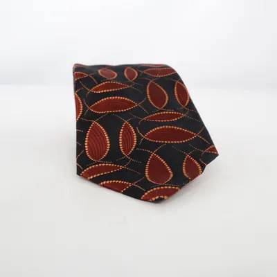 Tie (Black, Red) from Kenzo Homme Silk
