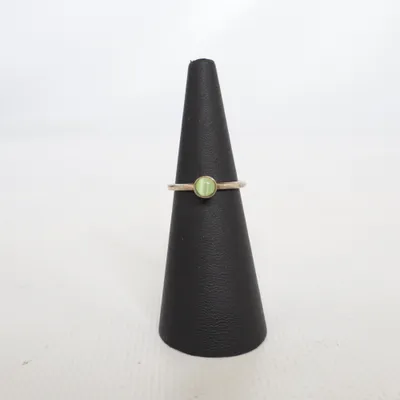 Ring (Silver, Green) from Spinning Silver