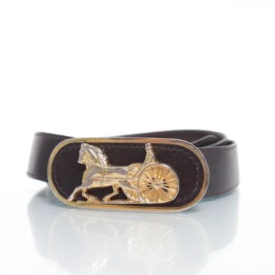 Belt (Vintage) from Celine Leather