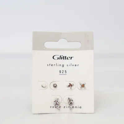 Boucles d'oreilles (Argent) de Glitter Argent