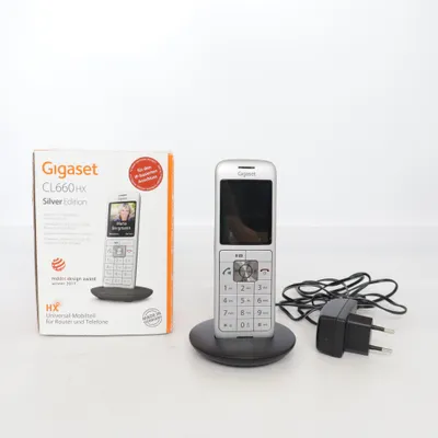 Telefon (Silverfärgad, Svart) från Gigaset