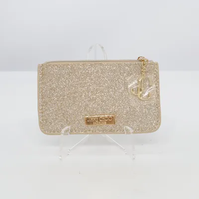Pung (Guld) fra Jimmy Choo Parfums Polyester, Polyurethan