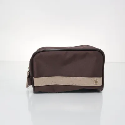 Trousse de toilette (Marron, Beige) de BVLGARI Parfums