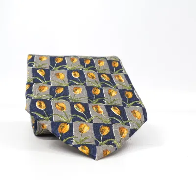 Slips (Blå, Grå, Gul) fra Ermenegildo Zegna Silke