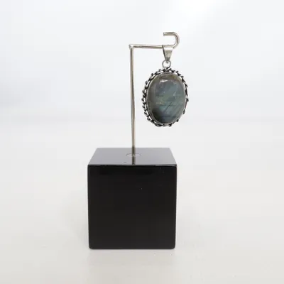 Hänge (Blå, Silverfärgad) från Edelstein Silver