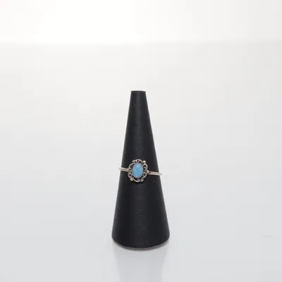 Ring (Blå, Silverfärgad) Silver