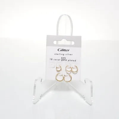 Örhängen (Guldfärgad) från Glitter Silver