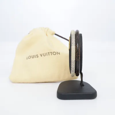 Bracelet (Brown, Beige) from Louis Vuitton Unknown metal, Leather
