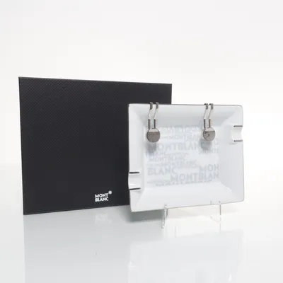 Ashtray (White, Silver) from Montblanc