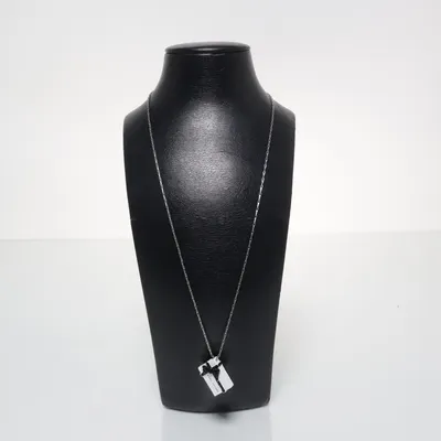 Necklace (Silver, White, Black) from Marc Jacobs Unknown metal