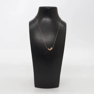 Ketting (Goud, Wit, Transparant) van Bijou Brigitte Zilver