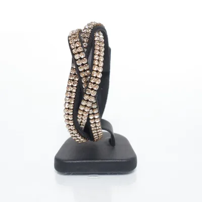 Armband (Zwart, Goud) van Swarovski Onbekend materiaal